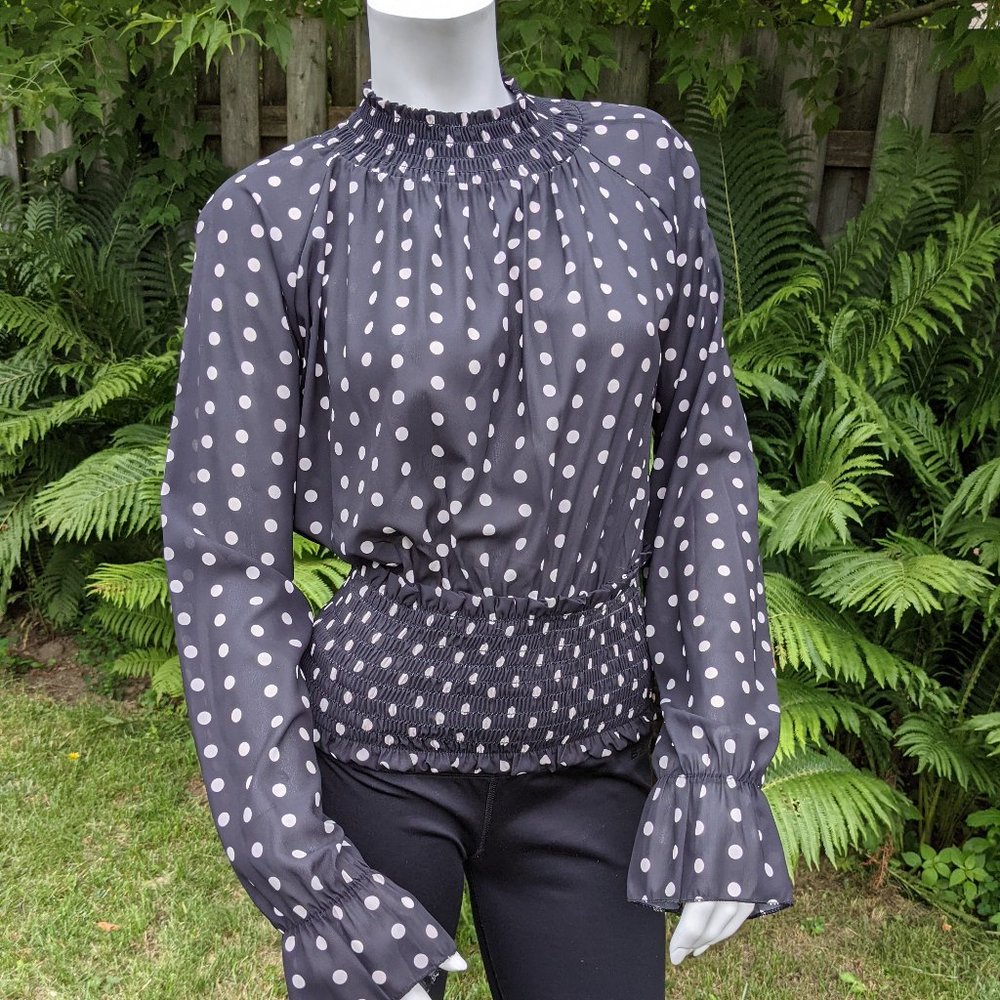 Pretty Polka Dot blouse